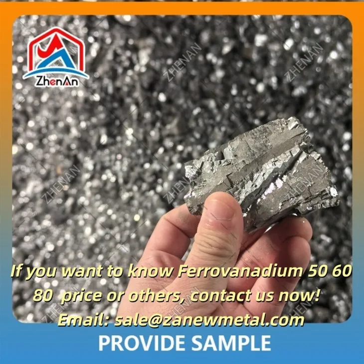 10-50 mm ferrovanadium 80 75-85 %