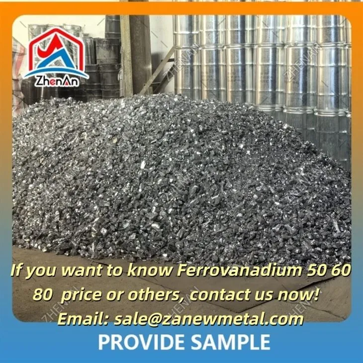 50-100 mm 80% Ferro Vanadium Legering