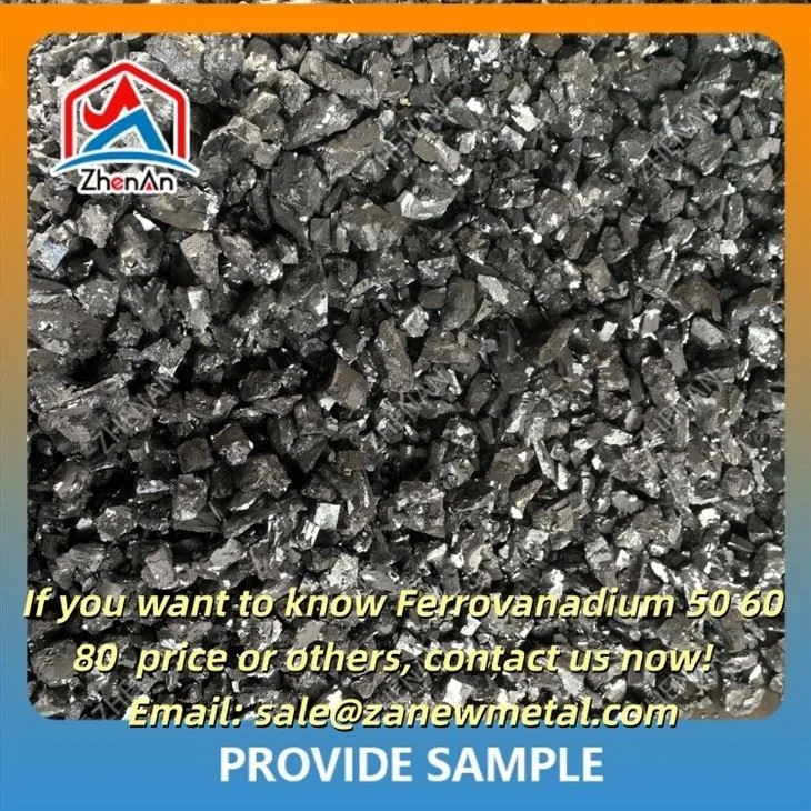 50% Ferro Vanadium 50-100 mm Klumper