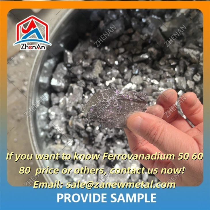 50 Ferro Vanadium 10-100 mm Klumper