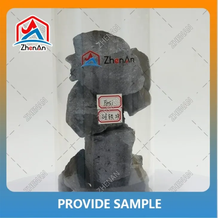 Deoxidizer 50-100 mm 72% ferrosilicon