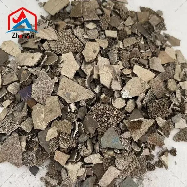 1-2mm elektrolytisk Mn99,95% flage til legeringskontrol