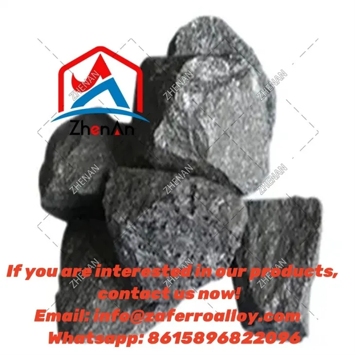 Ferrosilicon SI 75% størrelse 10-100 mm