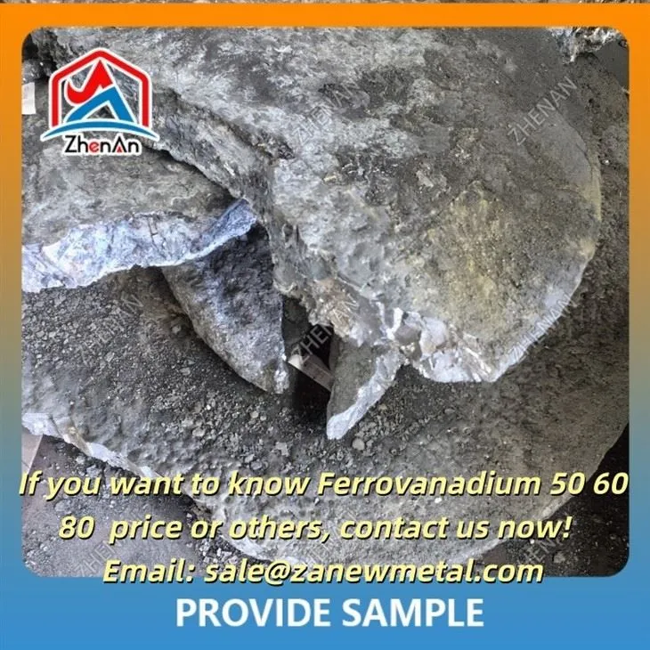 Ferrovanadium 50% Min 10 mm
