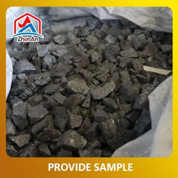 Højkvalitets ferrosiliciumlegeringer Klumpstørrelse 5–10 cm Stålfremstilling