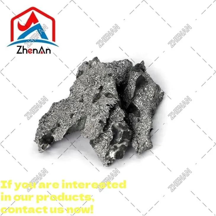 Ferrochrome med lavt kulstofindhold 10-50 mm