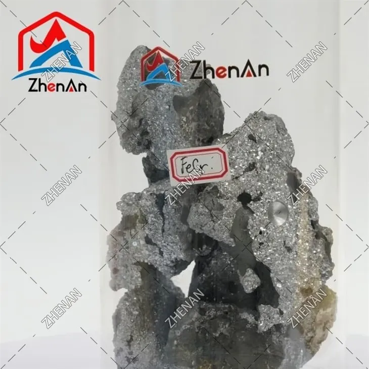 Sølvgrå ren ferrochrome