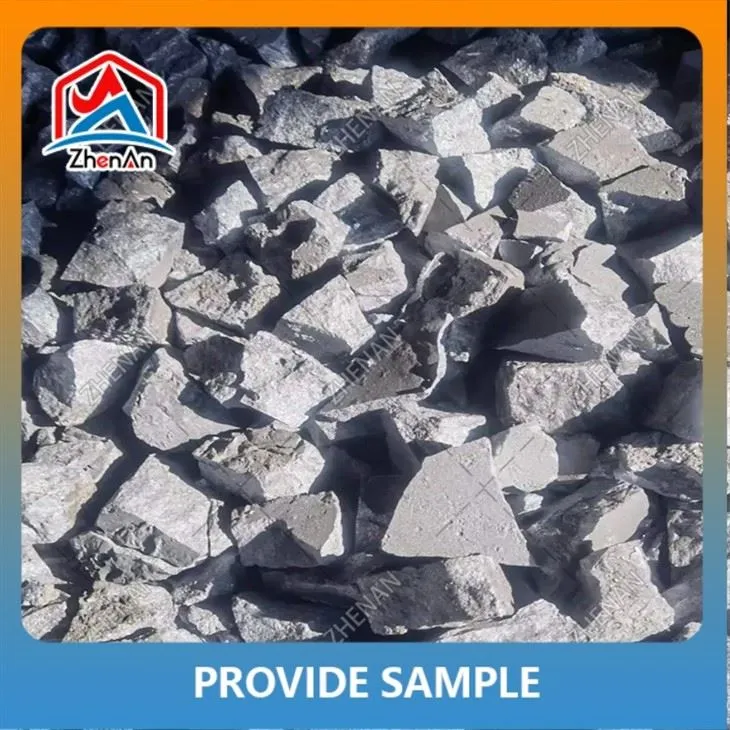 Størrelse 10-100 mm ferrosilicon 45% partikel